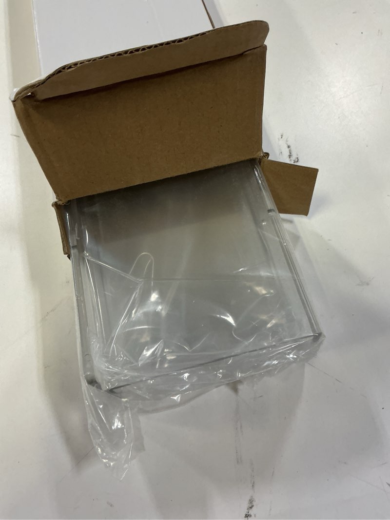 Condition photo showing Good Condition for Floating Shelves 24 inch Acrylic Wall Ledge Shelves Clear 2 Pack Invisible Display Bookshelf, 5MM Thick Premium Wall Mounted Shelf Bathroom Display Organizer