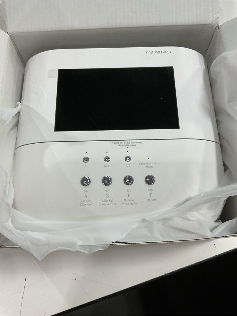 Condition photo showing Good Condition for AI Health Nail Lamp-ONAIL AI Precision Scan,Reduce Excess UV Skin Damage-2in1 AI Computer&Nail Dryer with HD Visible Screen,109 LEDs 2X Faster Curing,Nail Curing Lamp for Salon and Home