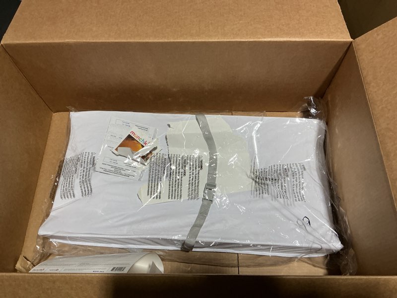 Condition photo showing Good Condition for Munchkin Secure Grip Baby Diaper Changing Pad for Dresser, Waterproof and Wipeable, Contoured, Standard Size (14.75" x 31"), White