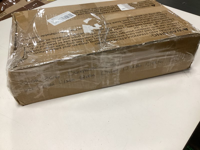 Condition photo showing As Is for FAMILL Bed Rail for Toddlers, Foldable Toddler Bed Rails Suitable for Queen/King/Full/Twin Size, Gre