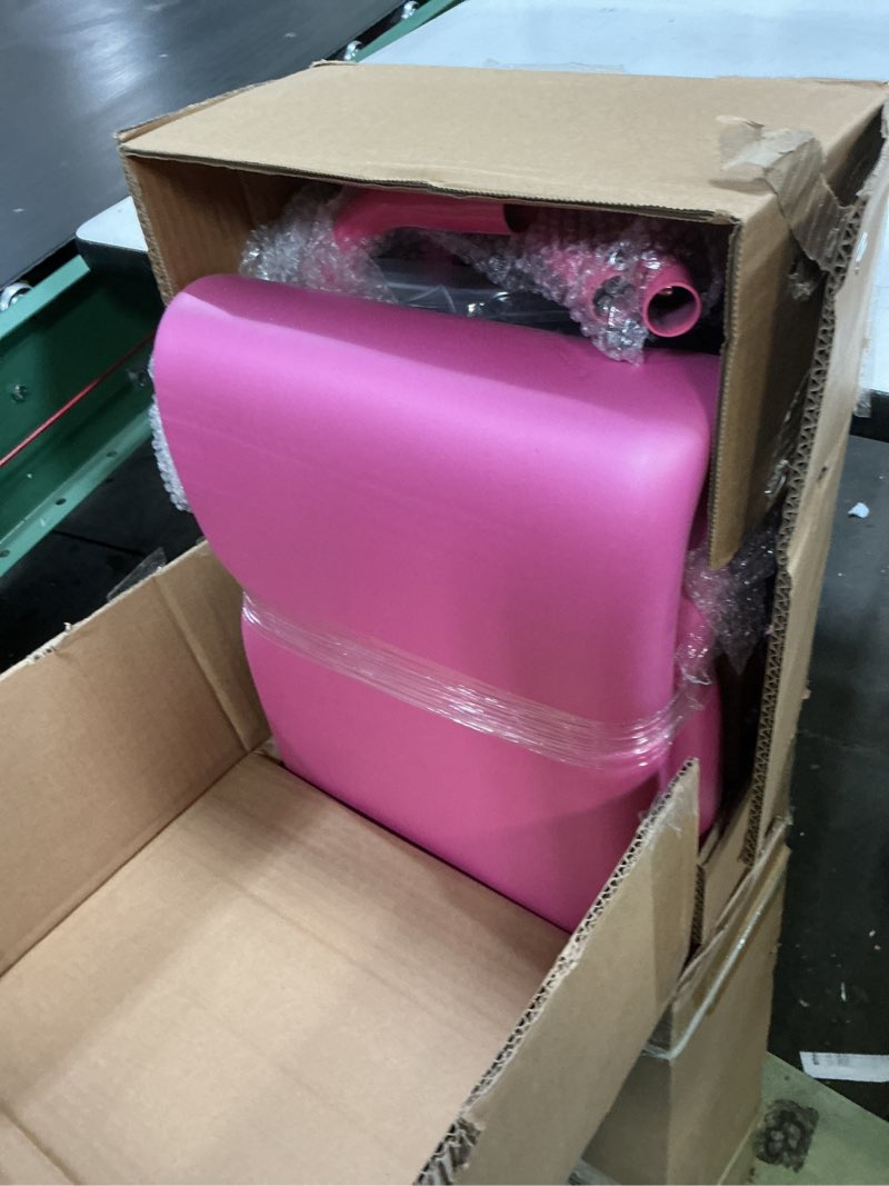 Condition photo showing Good Condition for safly fun foldable gymnastics bar for kids, adjustable 35"-51", sturdy 145 lbs capacity, easy-to-assemble, gymnastics equipment for kids for indoor/outdoor training pink with mat