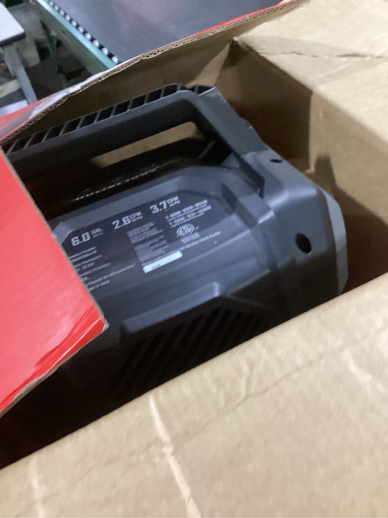 Condition photo showing Good Condition for craftsman 6-gallon portable electric 150 psi pancake air compressor