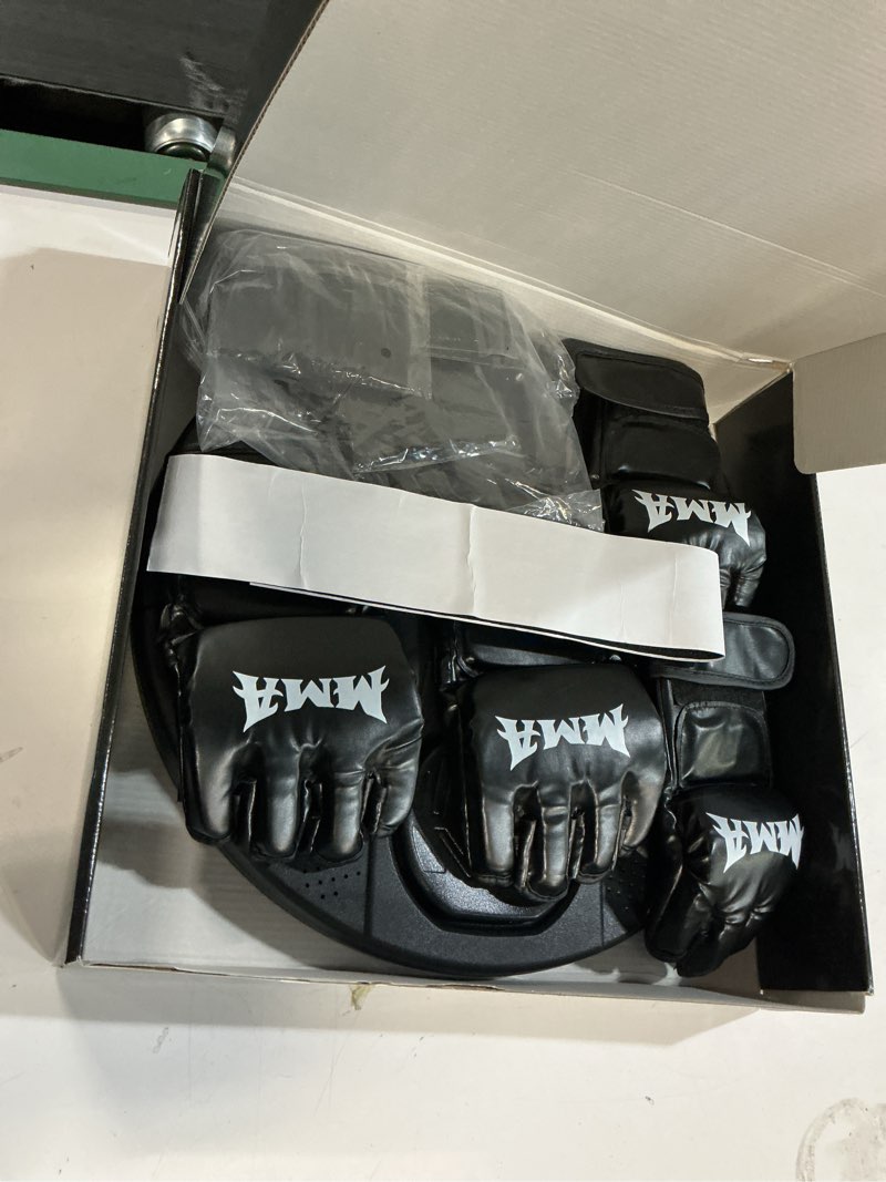 Condition photo showing Good Condition for music boxing training machine for kids & adults - 9 modes & 9 speeds,bluetooth smart boxing machine, wall target punching workout, reflex training suitable for home office gym fun fitness equipment