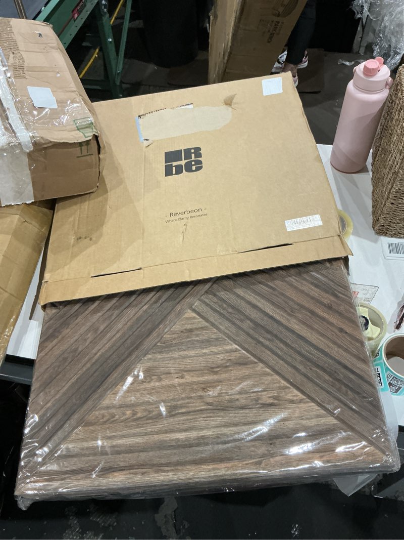 Condition photo showing Good Condition for acoustic panels sound absorbing, 23.6×23.6 inch 6 pcs, acoustic wall panels for medium to large rooms, decorative sound treatment for echo reduction in home offices, bedrooms & recording studios 72 x 48 inches terra dial