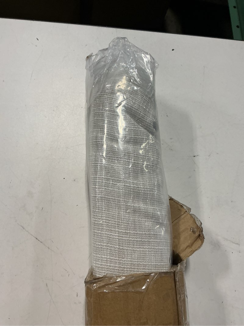 Condition photo showing New/Like New for similar no drill roman shades, no tool cordless bamboo blinds with valance, blackout light filtering cordless woven wood roman shades for indoor windows, french door, kitchen, moon coral