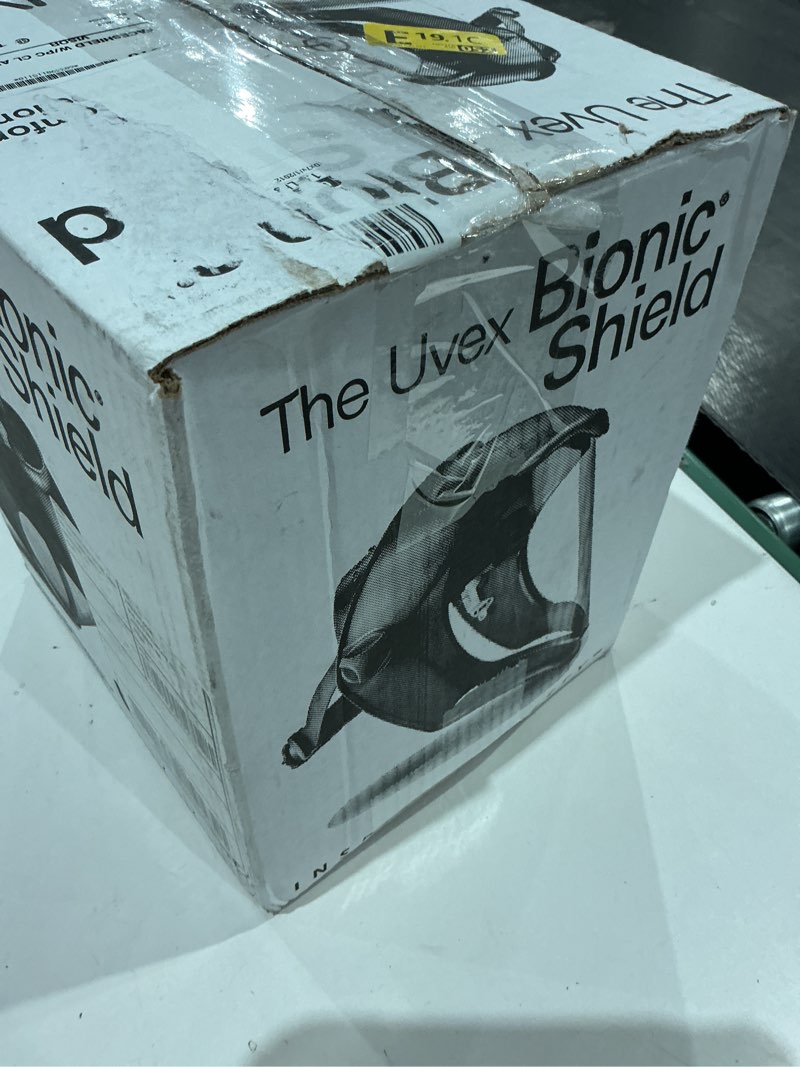 Condition photo showing As Is for uvex bionic face shield