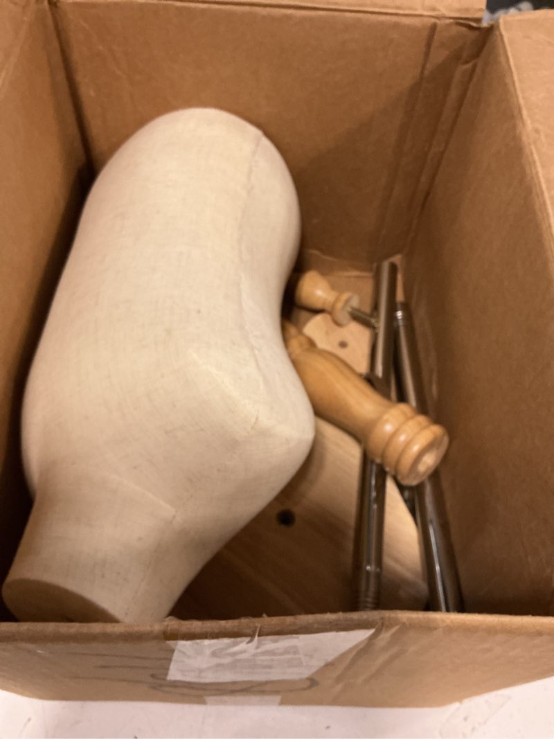 Condition photo showing Good Condition for child mannequin for clothing display, adjustable kids mannequin torso with wooden base, 2-3 years old