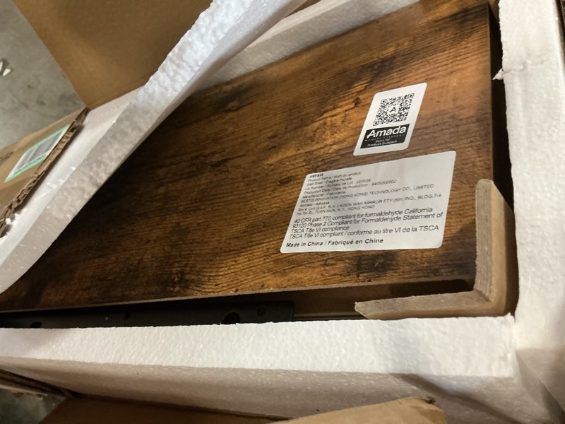 Condition photo showing Good Condition for amada homefurnishing 47.2" l floating shelves, wall shelves set of 3 for bathroom/living room/bedroo