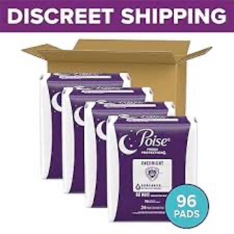 poise fresh protection 96 pack
