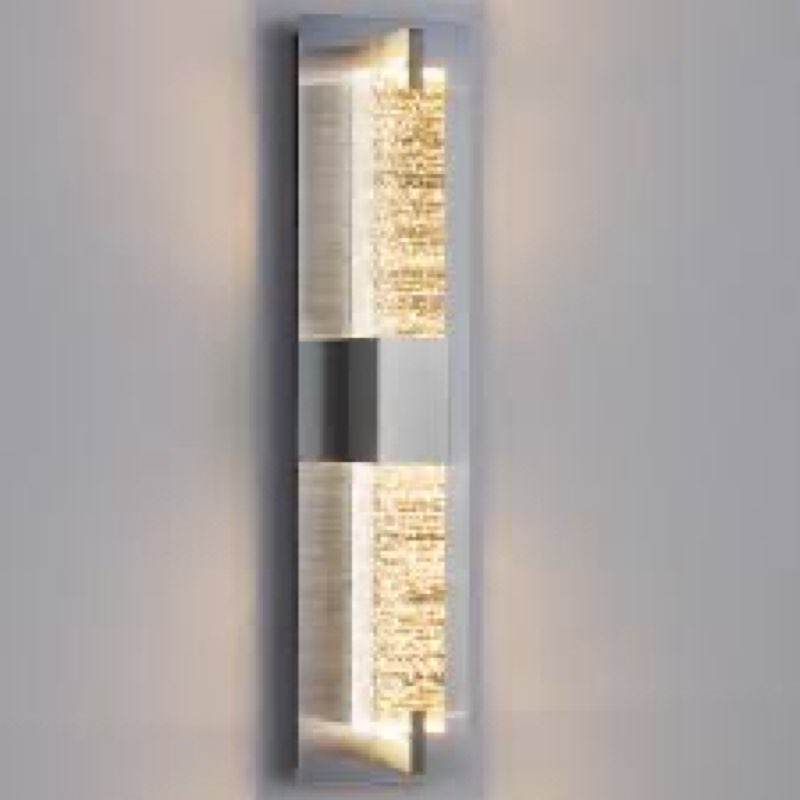 Tomario Dimmable Crystal Bathroom Vanity Light