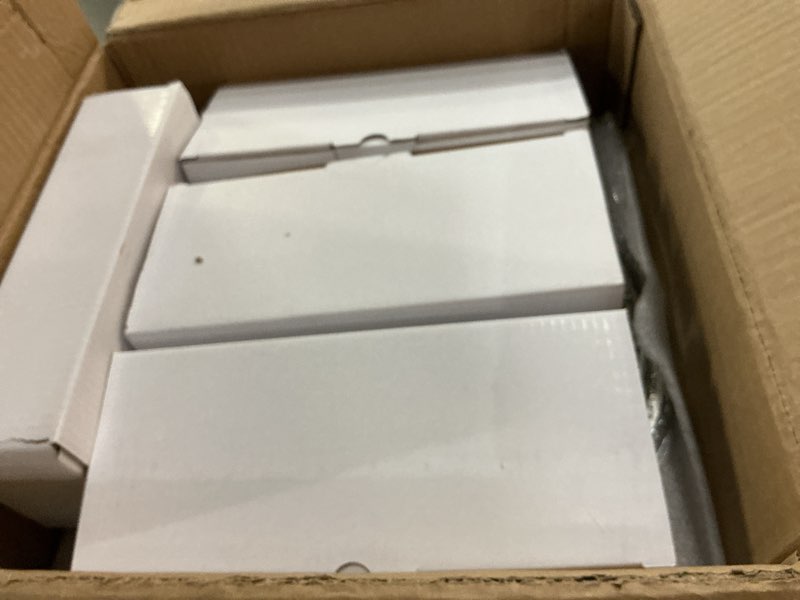 Condition photo showing New/Like New for chafing dishes for buffet 4 pack, 5qt chafing dishes [elegant and smooth] stainless steel chafing dish buffet set for weddings, parties and catering, silver 4 silver