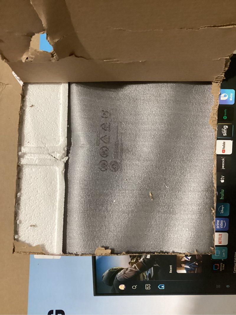 Condition photo showing As Is for SAMSUNG 40-Inch Class Full HD F6000 Smart TV (2025 Model) HDR, Object Tracking Sound Lite, Knox Security, One UI Tizen, Smart TV