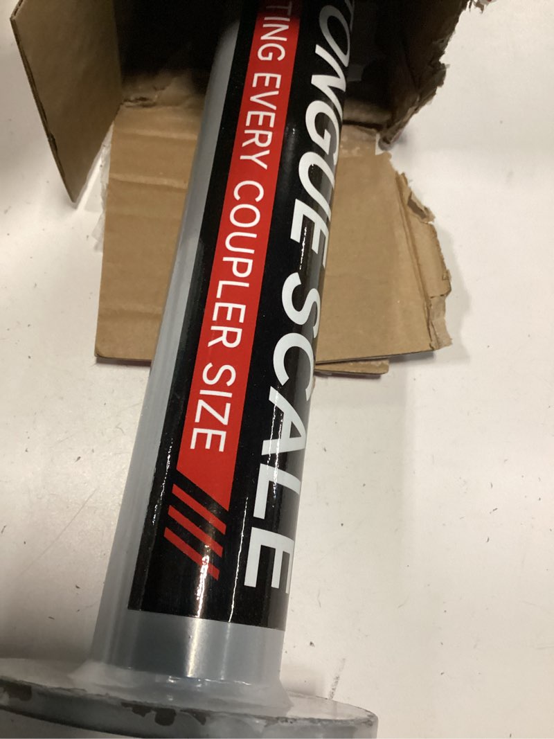 Condition photo showing Good Condition for RV Trailer Tongue Weight Scale, 1800 lbs Max Weight Capacity, Gray