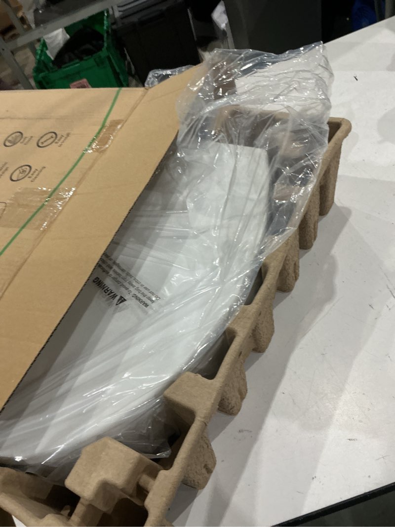 Condition photo showing Good Condition for huttdmel raised toilet seat elongated 18.5'' for seniors – soft close, quick release & connect, sturdy pp material, won’t loosen, ideal for elderly & limited mobility, white raised seat only & essential