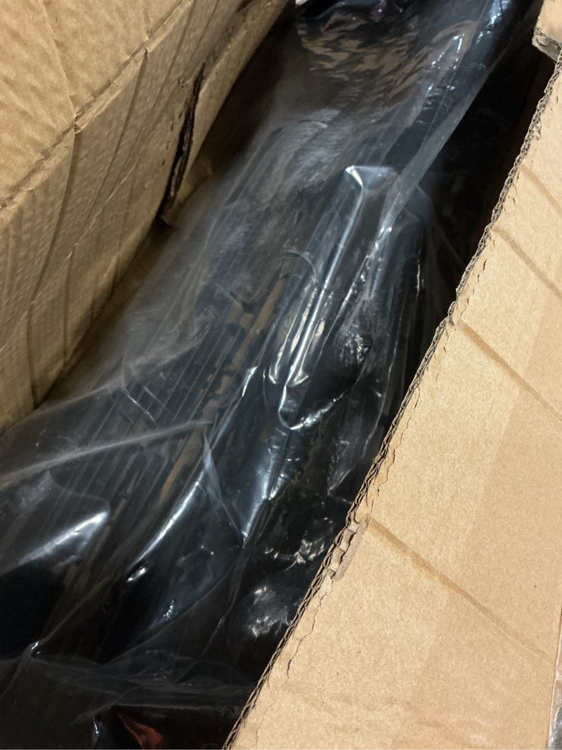 Condition photo showing As Is for front lower grill grille and reinforcement black for dodge challenger 2015-2023 exc widebody hellcat