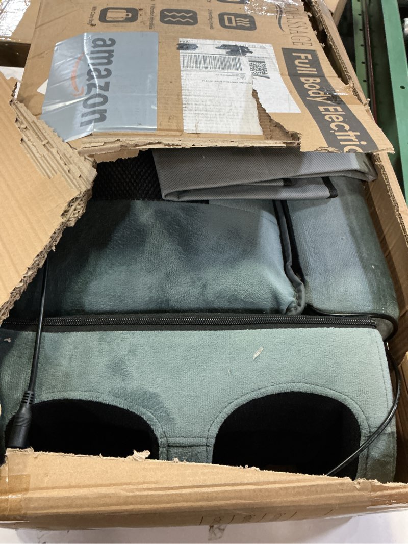 Condition photo showing Good Condition for Full Body Massage Mat - 9 Massage Modes Electric Heating Vibration Massage Pad, Neck Foot Back Massage Detachable Massage Pillow, Anti-Slip Bottom Foot Massagers 76.38" x 20.47"