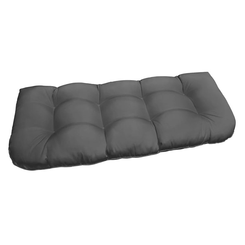 danghoogy outdoor bench cushions, waterproof patio loveseat cushions for outdoor furniture, thick lo