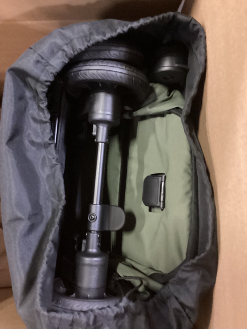 Condition photo showing Good Condition for Mompush Nexis Carbon Travel Stroller, Ultra-Lightweight 11.5 lbs, Compact & Airplane Carry-On Approved, One-Second Auto-Fold, One-Hand Full Recline, from Birth to 50 lbs, JPMA Certified