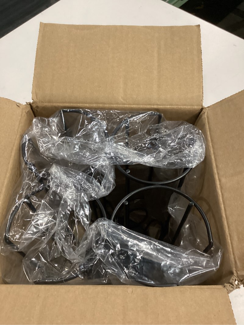 Condition photo showing Good Condition for Frcctre Cocktail Capsules Holder, Storage Carousel Bartesian Cocktail Capsule Holder Coffee Pods Holder Tower Stand Rack, Metal Wire Coffee Capsule Storage Organizer, Hold Up to 32 Capsule Pods