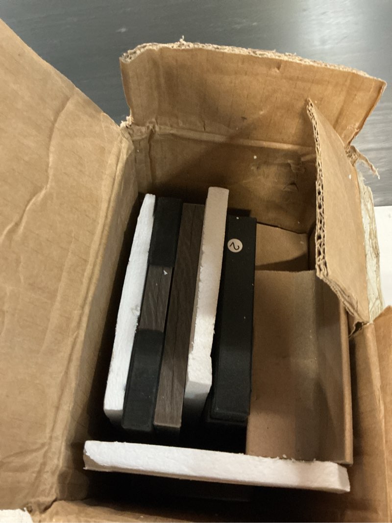 Condition photo showing Good Condition for 102.4’’ narrow console table with 26"–34" height adjustable, behind couch table skinny with 2 power outlets and usb ports, long sofa tables for living room and small spaces, rustic brown rustic brown 102.4''w x 26''-34''h