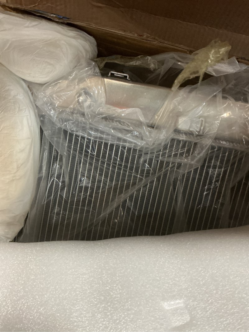 Condition photo showing Good Condition for all aluminum radiator for 1992-2000 honda civic dx ex ex-r sir gx value package hx si lx 1.5l 1.6l l4, 92 1993 1994 1995 1996 1997 1998 1999 2000 for honda civic radiator, 2 row core radiator