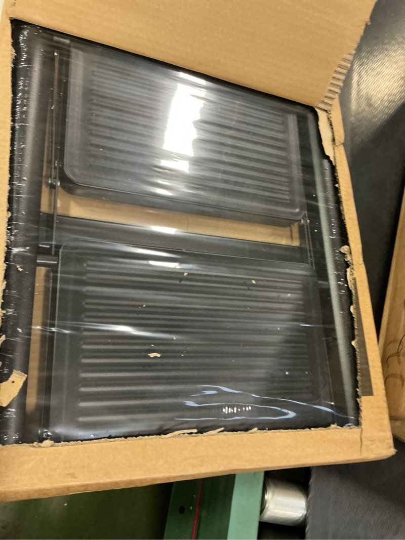 Condition photo showing New/Like New for Step Ladder 3 Step Folding, Sturdy 330 Lbs Small Step Stool for Adults, Closet Step Stool Ladder with Anti-Slip Wide Pedals, Portable Folding Ladder for Home Kitchen Office 3 step ladder Black