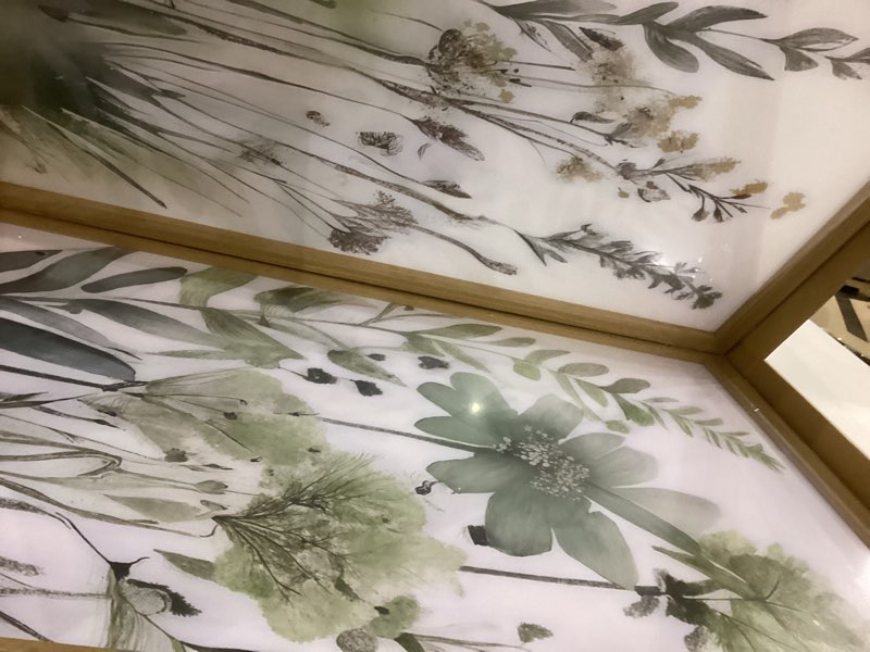 Framed Boho Botanical room living room