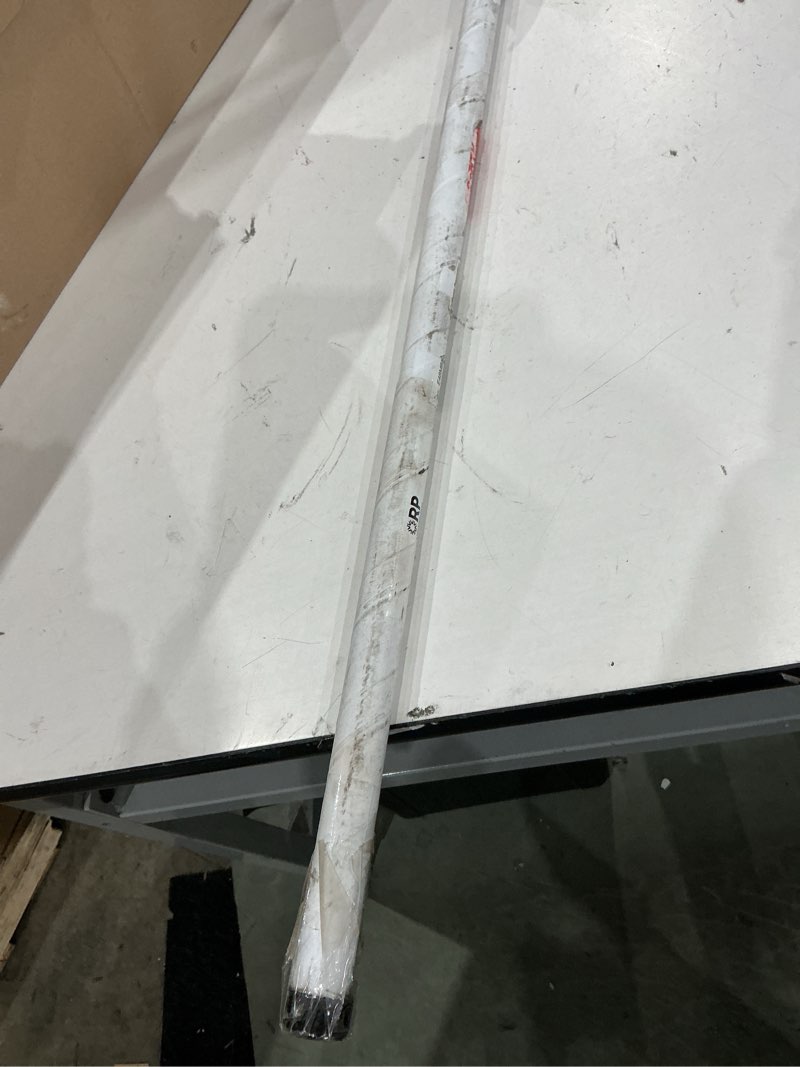 Condition photo showing As Is for rp lighting 48-inch ceiling fan downrod, brushed pewter