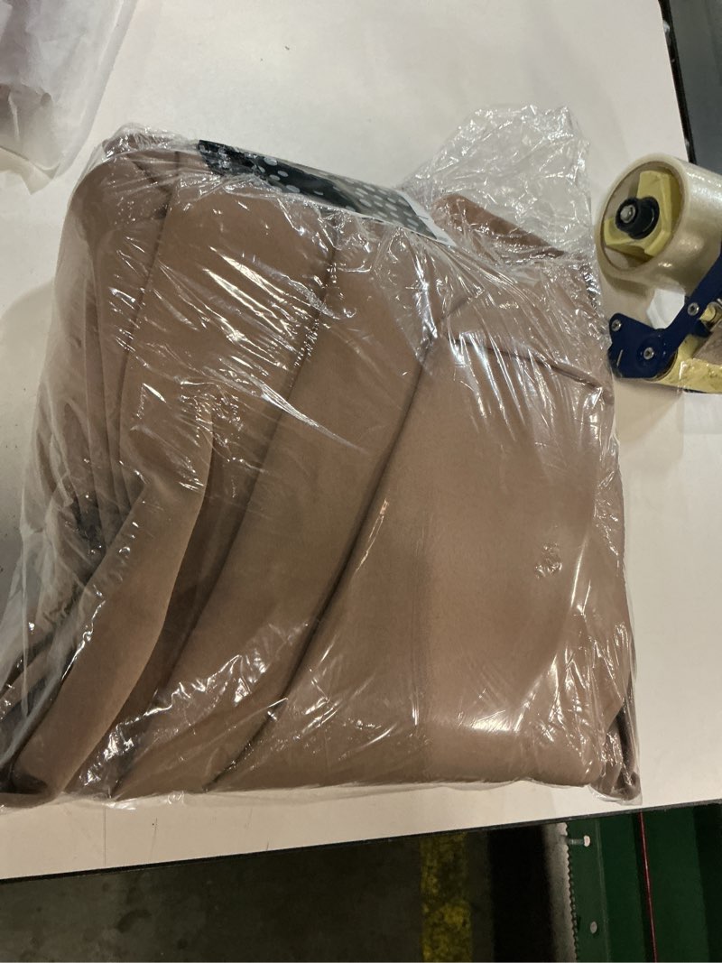 Condition photo showing Good Condition for nicetown fade resistant outdoor curtains 2 panels, patio waterproof drapery color fastness grade 4 certification, uv protection blackout shades for porch, deck, pergolas, tan, w52 x l108 fade resistant tan 52"w x 108"l (pack of 2)