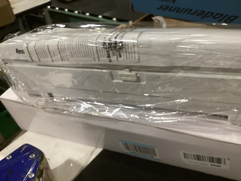 Condition photo showing Good Condition for restaurantware-chef 101 food wrap dispenser with cutter, 1 refillable cling wrap dispenser - fits 12” to 18” x 1000’ rolls, press down and cut, white plastic aluminum foil, sharp blade 18 x 1000'