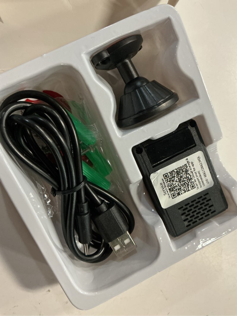Condition photo showing Good Condition for beturnown hidden camera - mini security camera, 4k wireless nanny cam with free cloud storage, 180° rotating lens, motion detection, night vision, support wifi & offline recording