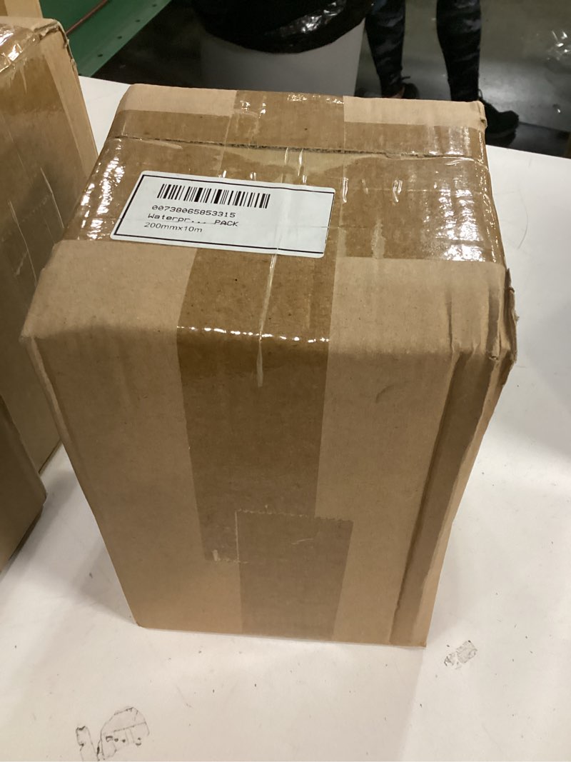 Condition photo showing New/Like New for butyl tape waterproof tape aluminum foil tape tape 200mm(w) x 10m(l) x 1.2mm(t)  waterproofing in toilets  pipelines  roof cracks  rvs  sunshades  windows  boat floors  swimming pools other