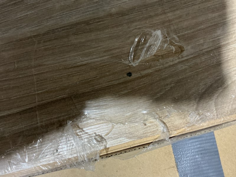 Condition photo showing Good Condition for style selections hennigan hickory 7-mm t x 7-in w x 50-in l wood plank laminate flooring (26.8-sq ft / carton)