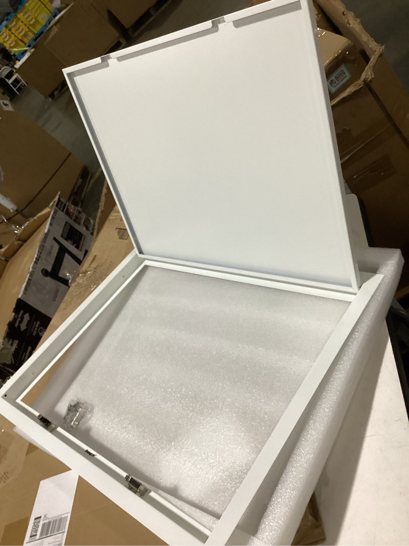 Condition photo showing Good Condition for heavy-duty metal spring loaded access panel -18 x 24 inch strong steel sheet with touch latch no key needed