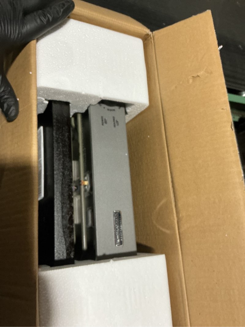 Condition photo showing As Is for Hamilton Beach Professional Cast Iron Indoor Electric Grill & Griddle, 10" x 16" Preseasoned Cooking Surface, Adjustable Temperature up to 450° F, Black (38560)