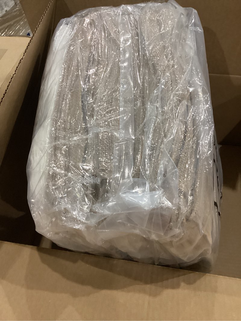 Condition photo showing New/Like New for tudomro 24 pcs 12 x 108 inch wedding burlap table runners with 24 pcs white lace rustic table runner bulk decor for tea party favors hotel farmhouse home(elegant style)