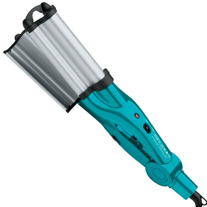 bed head tourmaline + ceramic deep hair waver, turquoise