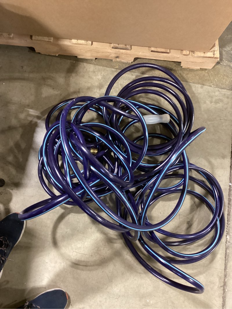 Condition photo showing Good Condition for Project Source 5/8-in x 100-ft Medium -Duty Vinyl Blue Hose