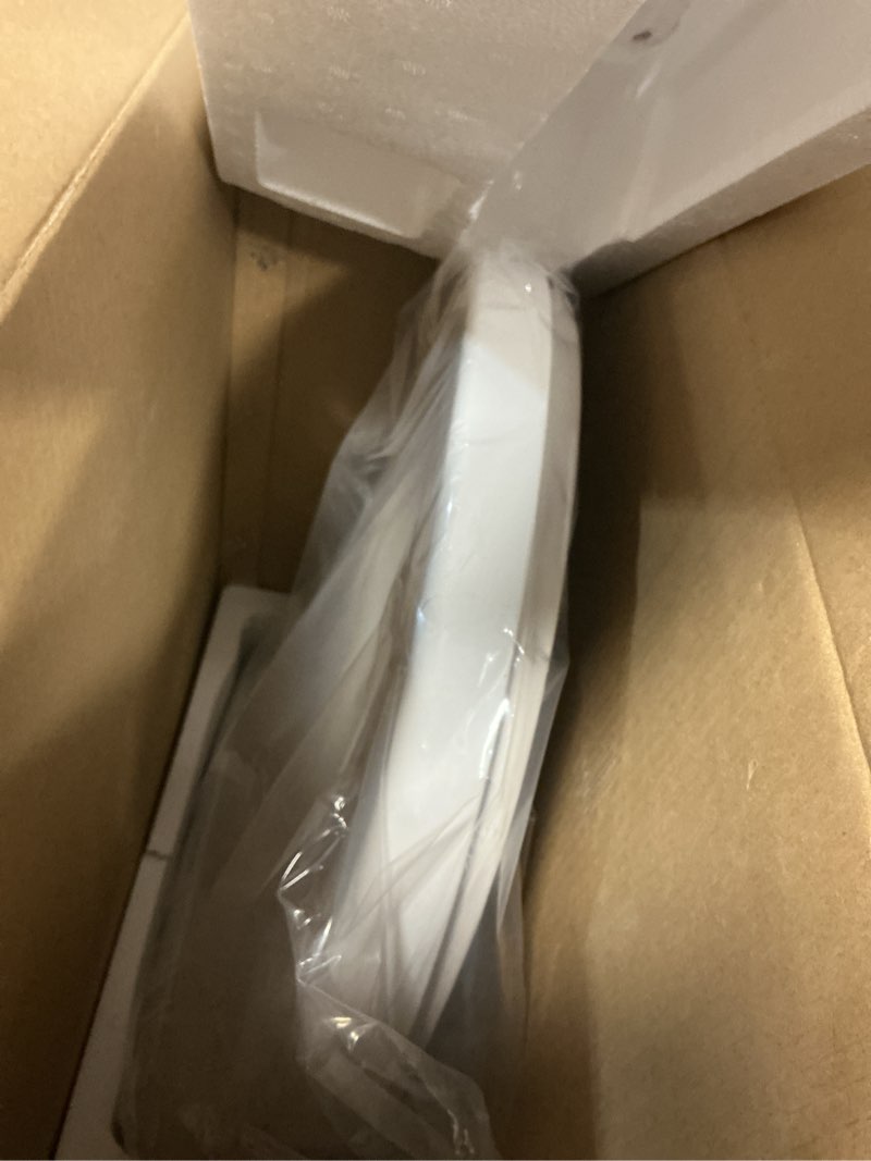 Condition photo showing Good Condition for zmjh 236 bidet toilet seat elongated - endless warm water, heated seat & vortex wash, dual front/rear cleaning, warm air dryer, led night light, electric-powered (elongated) oval