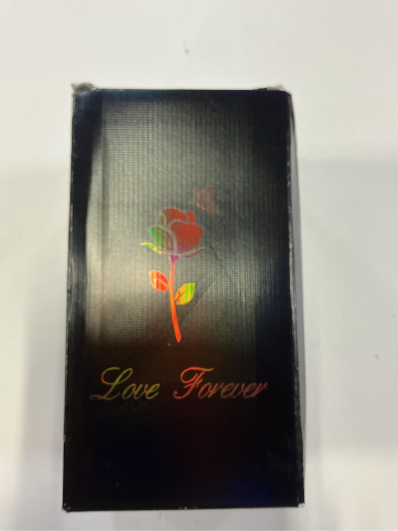 Condition photo showing New/Like New for Valentines Day Rose Gifts for Her Women Birthday Gift Galaxy Glass Rose Forever Eternal Crystal Flowers Roses in Glass Dome with Butterfly Valentine Gifts for Women Daughter Mom Wife Girlfriend Purple A Purple