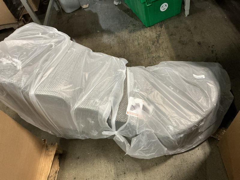 Condition photo showing As Is for Dog Stairs for High Beds, 6 Steps Soft Foam Pet Stairs for Bed 27-30 inches, L Shaped Dog Steps, Non-Slip Sturdy Pet Stairs, 30D Foam Doggie Ramp for Small/Large Dogs/Old Cats