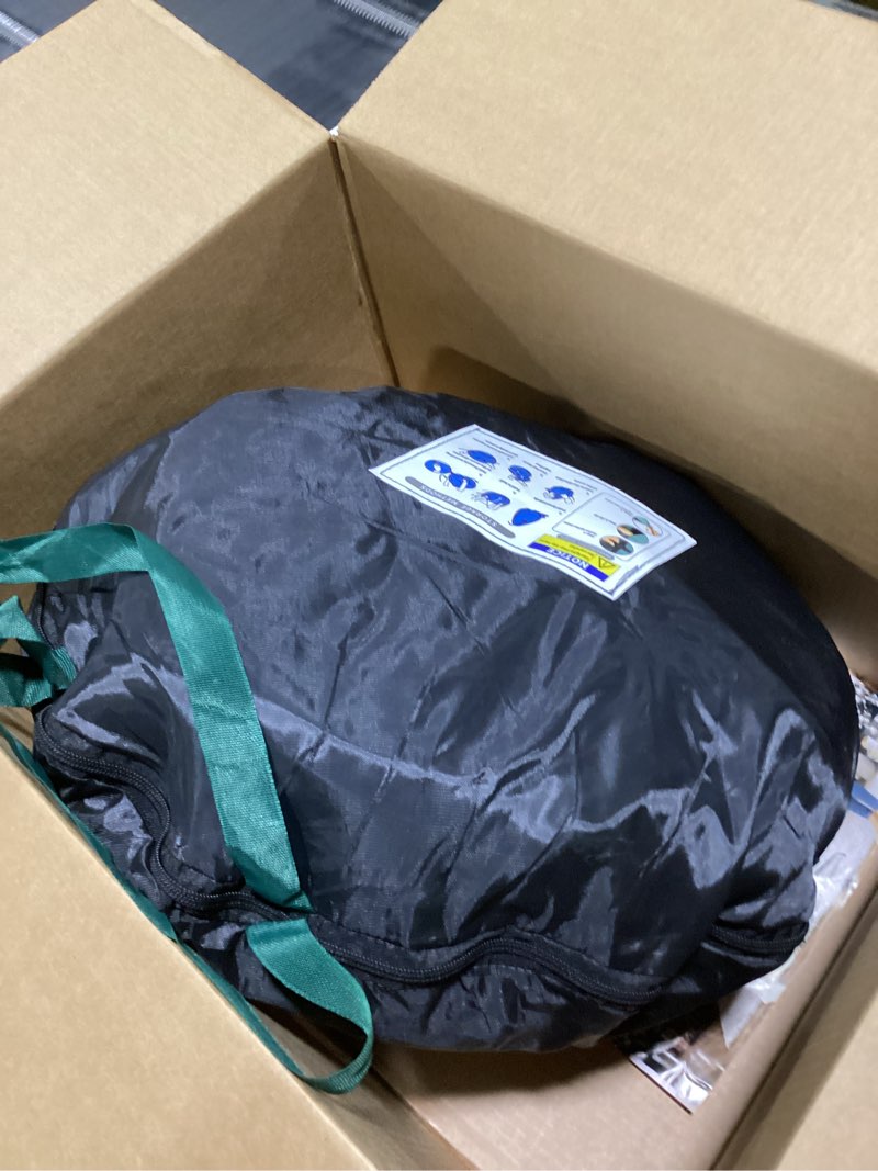 Condition photo showing Good Condition for Upright Christmas Tree Storage Bag 7.5 Ft, Christmas Tree Cover Fit for 6 Ft to 7.5 Ft, Christmas Tree Covers for Upright Storage, Christmas Tree Bag Green 7.5 FT