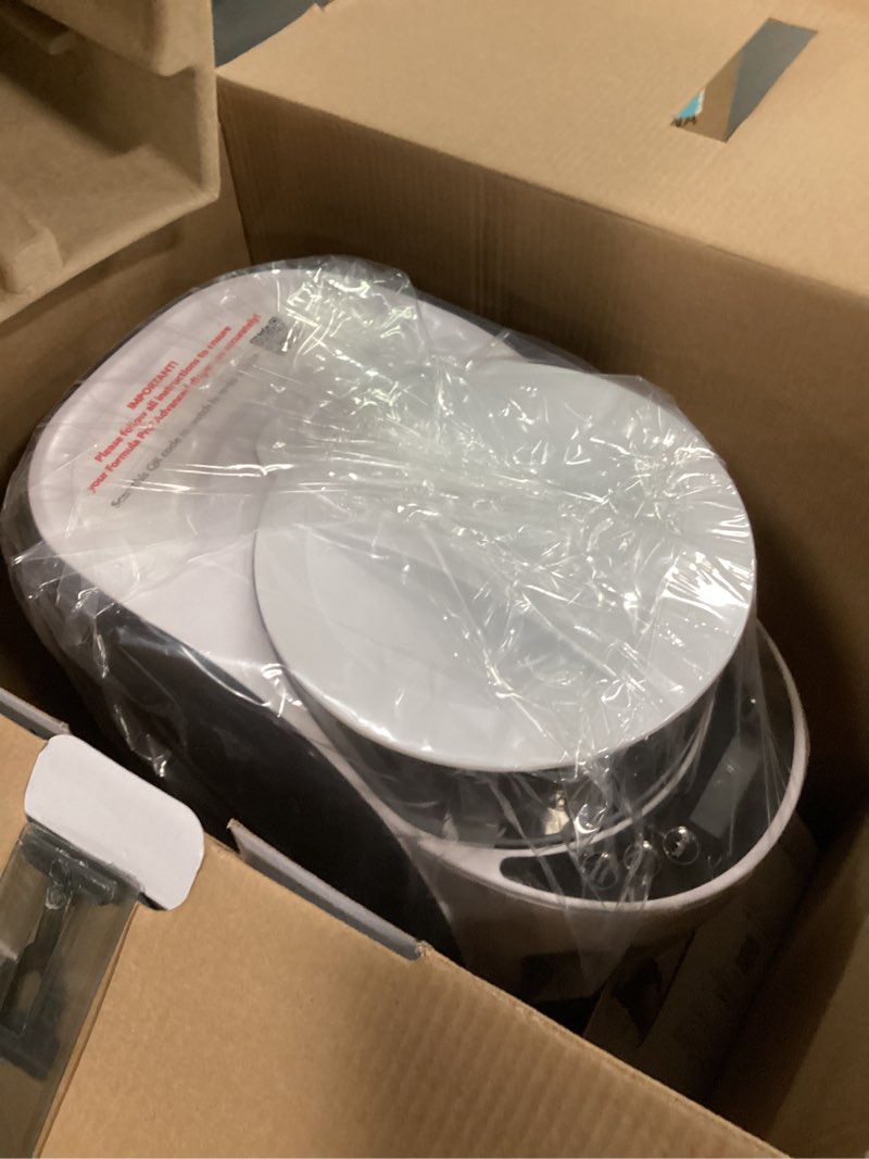 Condition photo showing New/Like New for Baby Brezza New and Improved Formula Pro Advanced Formula Dispenser Machine - Automatically Mix a Warm Formula Bottle Instantly - Easily Make Bottle with Automatic Powder Blending, White