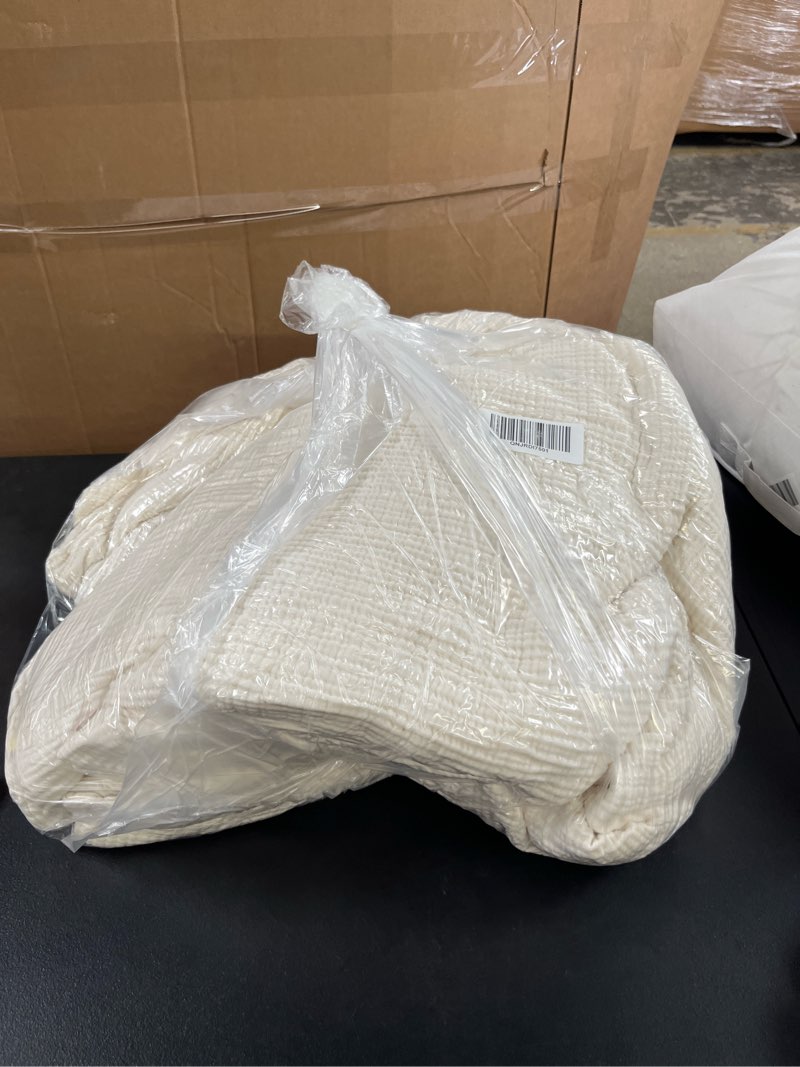 Condition photo showing Good Condition for organic airy gauze duvet cover, king/cal king, undyed