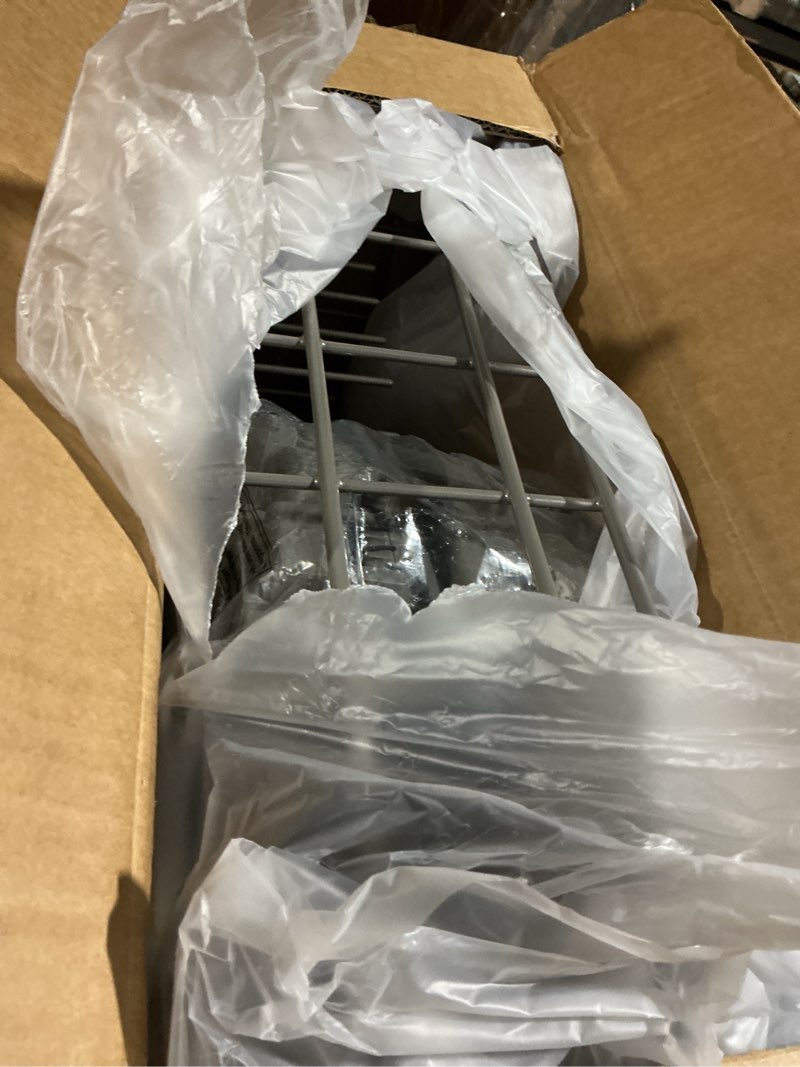 Condition photo showing As Is for upgraded wd28x26099 wd28x34744 dishwasher lower rack compatible with ge dishwasher rack replacement parts wd28x24396 wd28x22659 wd28x28918 gdf510psm0ss gdf510psd1ss ge dishwasher rack parts with wheel