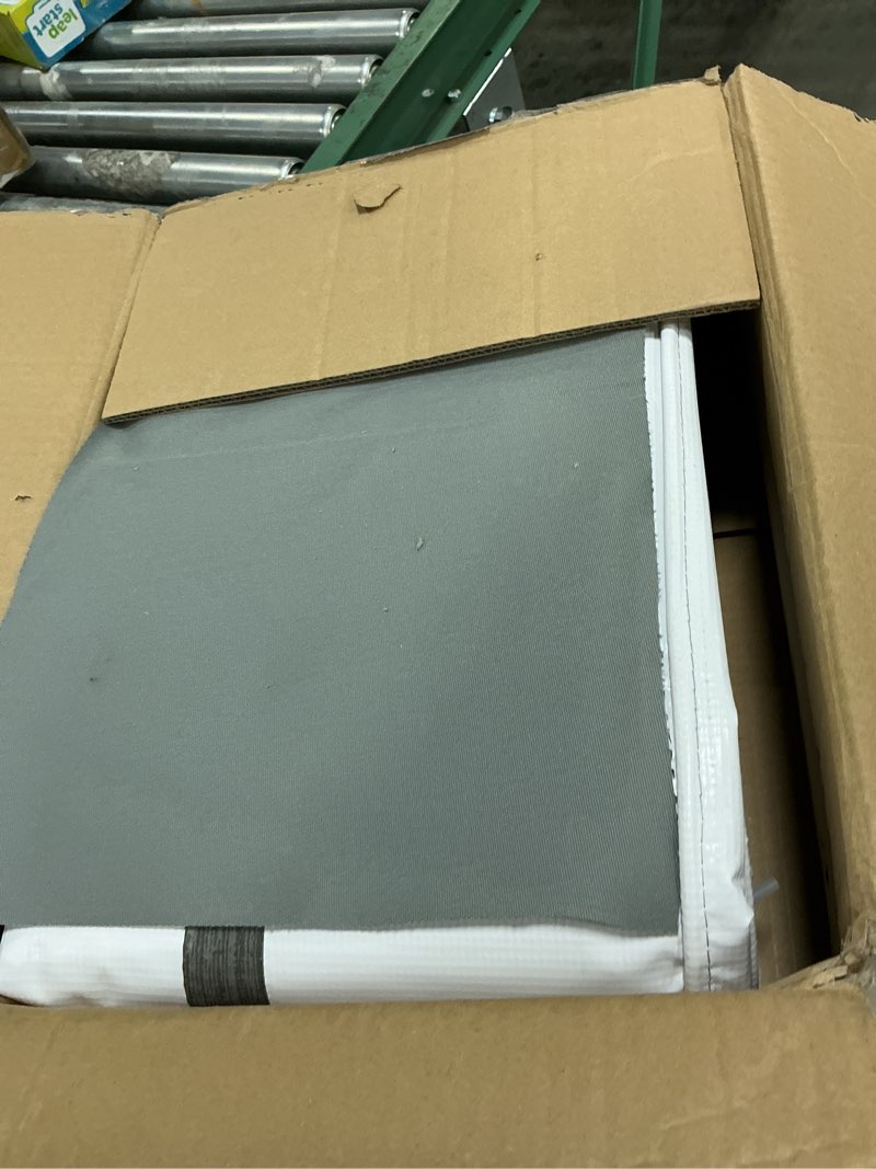 Condition photo showing Good Condition for heavy-duty 17ft rv awning replacement fabric - 19.5oz heat-sealed vinyl camper awning replacement?uv resistant & weatherproof, universal canopy for most rvs and trailers?ombré gray gray fade 17ft(fabric16'2")