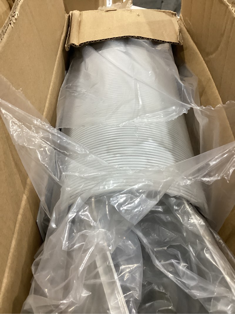 Condition photo showing Good Condition for portable ac window vent kit with 5.9” exhaust hose window seal kit for portable air conditioner, adjustable portable ac windows vent kit for sliding horizontal and vertical window 5.9‘’ diameter with exhaust hose 59‘’l