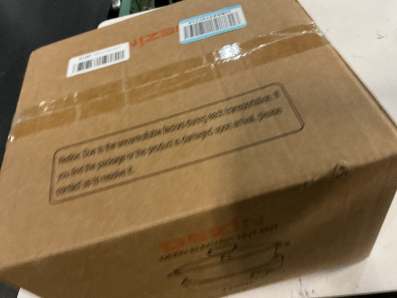 Condition photo showing New/Like New for Dezin Electric Shabu Shabu Pot with Removable Pot, 4L Non-Stick Hot Pot Electric with Dual-Power Control, Electric Pot with Tempered Glass Lid for Party, Family and Friend Gathering