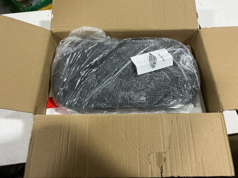 Condition photo showing Good Condition for merach vibration plate exercise machine, curved vibration plate for lymphatic drainage weight loss, vibrating plate with real-time calorie tracking on led display, workout equipment for home women men black