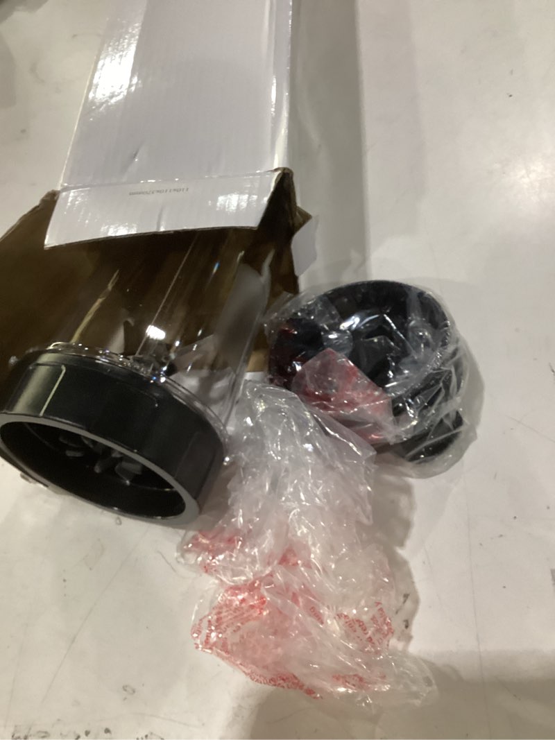 Condition photo showing Good Condition for blender replacement parts for ninja, 24oz ninja blender cups with to-go lids, 7 fins extractor blade, compatible with nutri ninja auto iq blenders bl2012 bn801 bl480-30 bl640-30 bl642-30 nn100-30